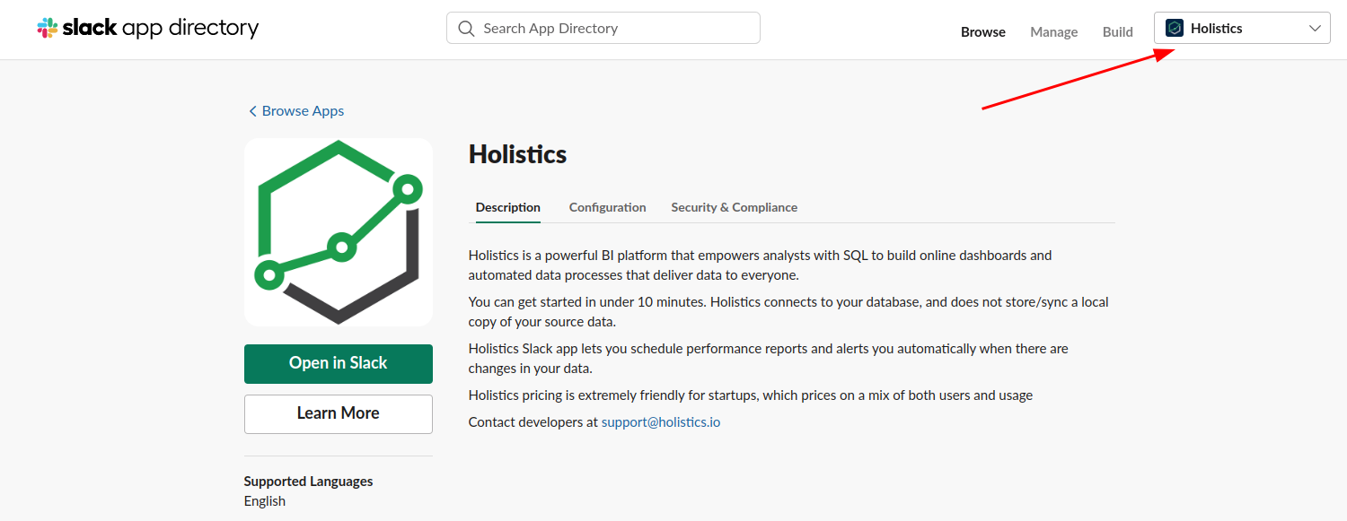 High Five Slack App Directory