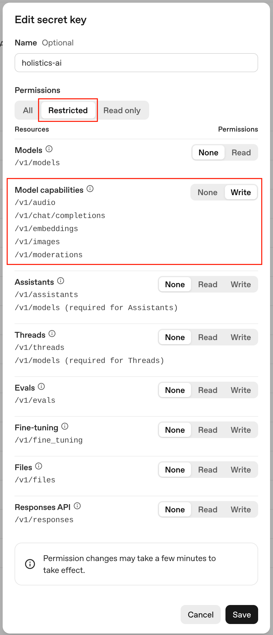 ai-openai-new-key-permissions
