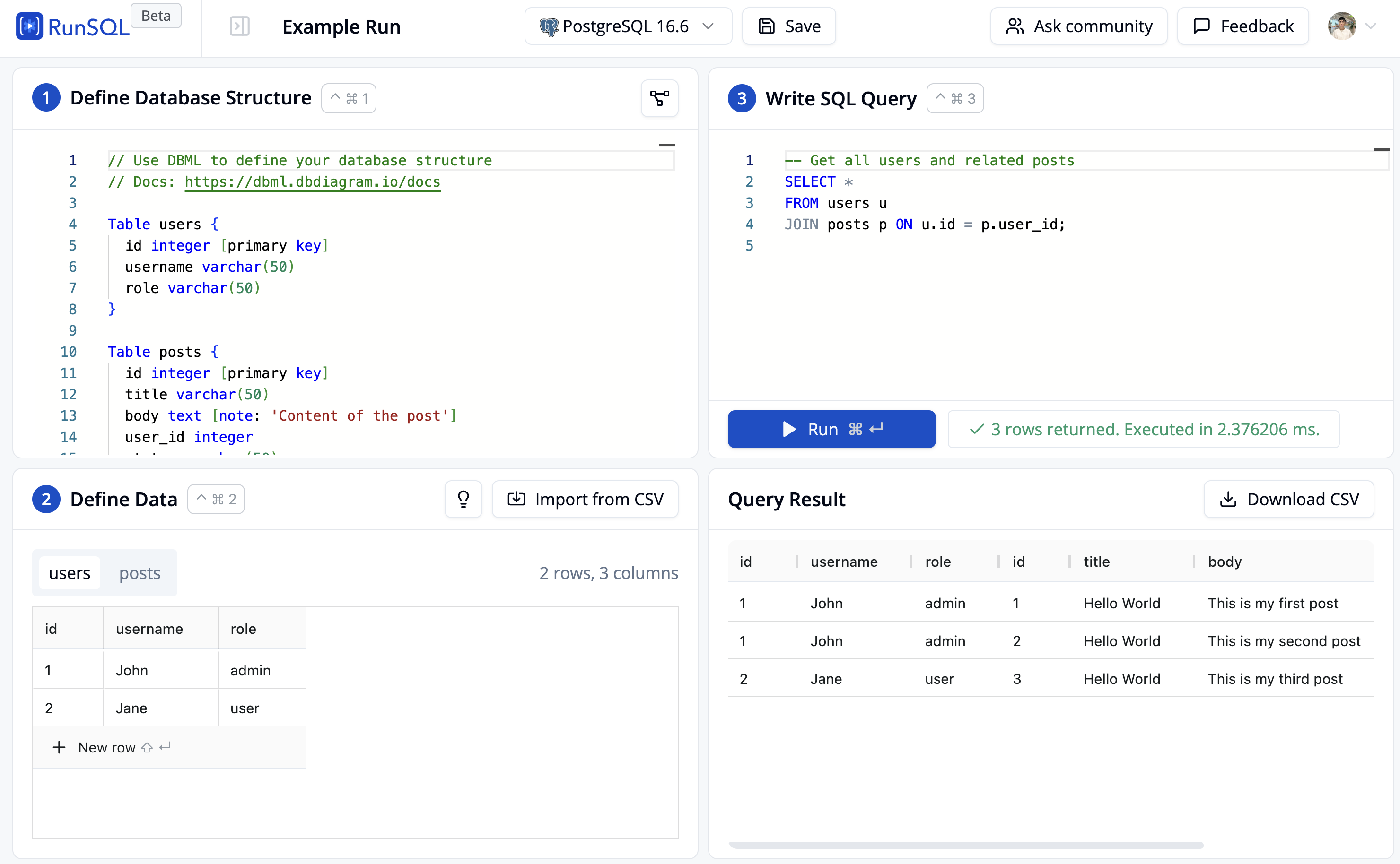 Sql Playground Design SQLPlayground.app Alternatives: Top SQL Playgrounds Compared ...